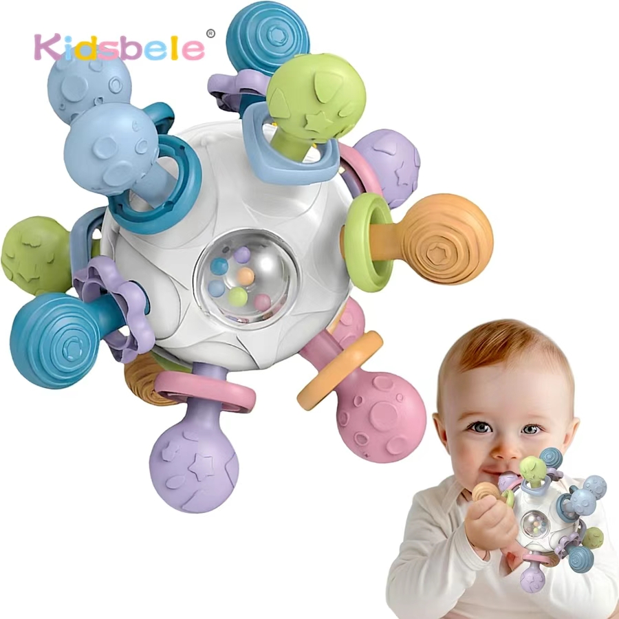 Baby Products Newborn - Мультисенсорная игрушка-мяч для новорожденных Shake Grab