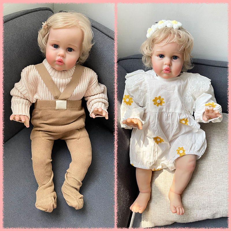 Baby Products Newborn - Кукла-реборн для девочек, 22 дюйма, реалистичная,