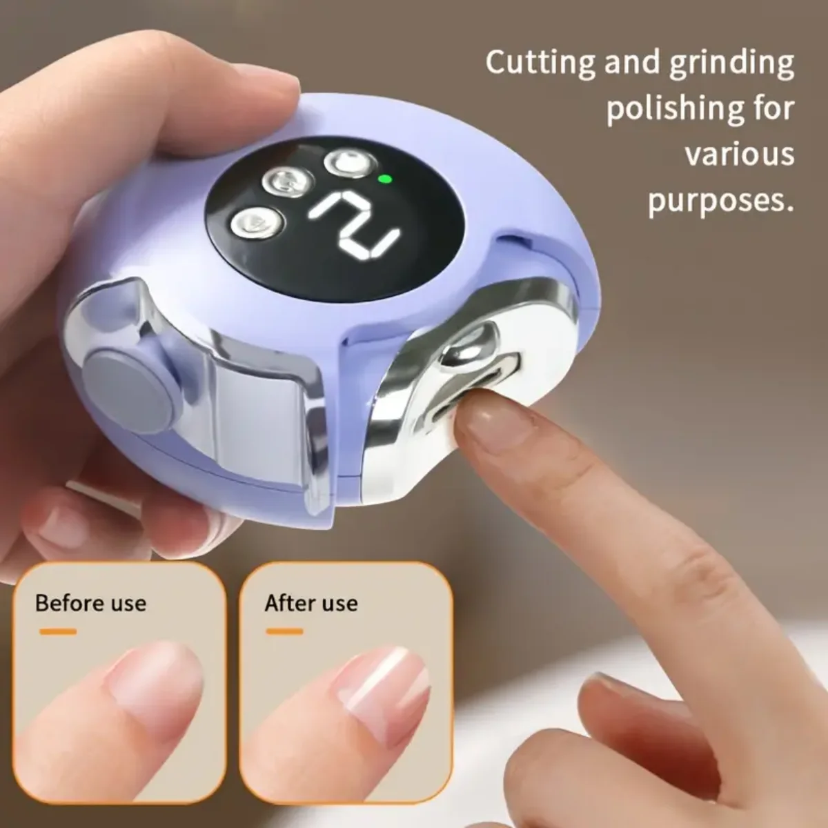 Baby Nail Trimmer Electric - Электрическая машинка для стрижки ногтей 3